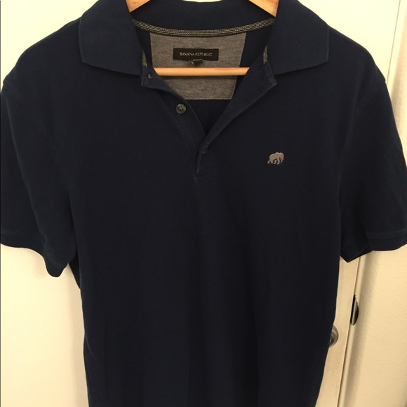 Banana Republic polo medium dark blue - Picture 2 of 5